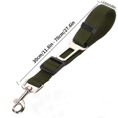 Adjustable Pet Car Seat Belt Harness for Dogs and Cats Secure Travel