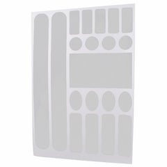 Scratch Resistant Bike Protection Sticker Set