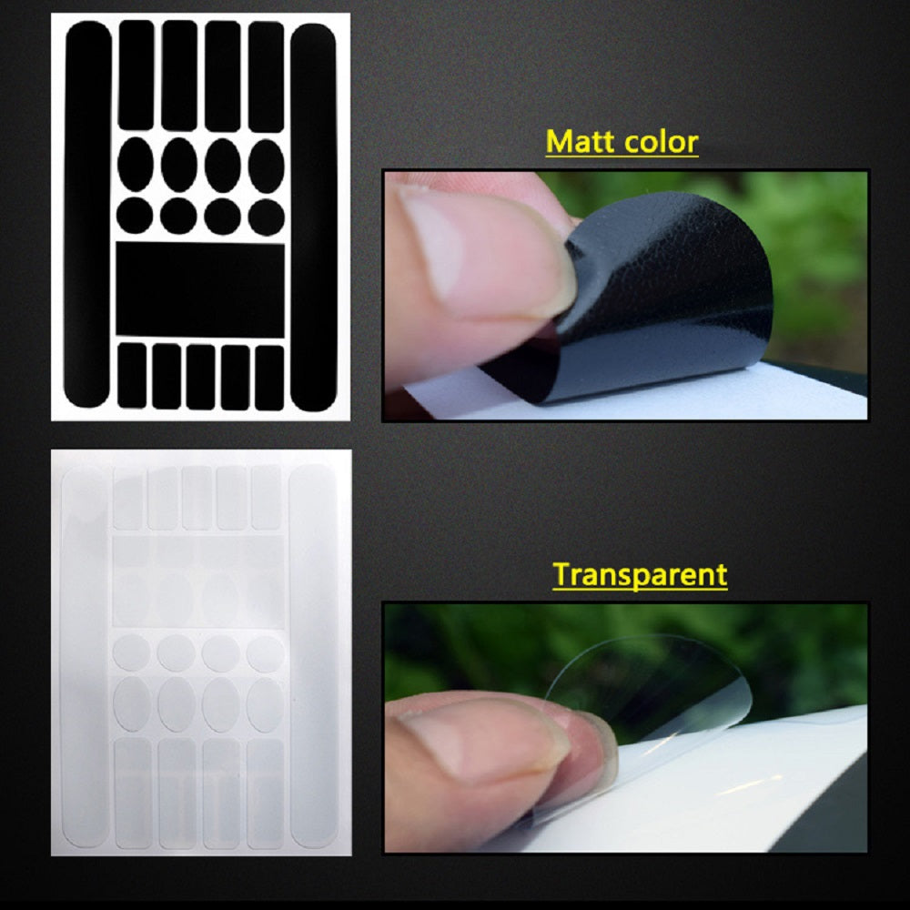 Scratch Resistant Bike Protection Sticker Set