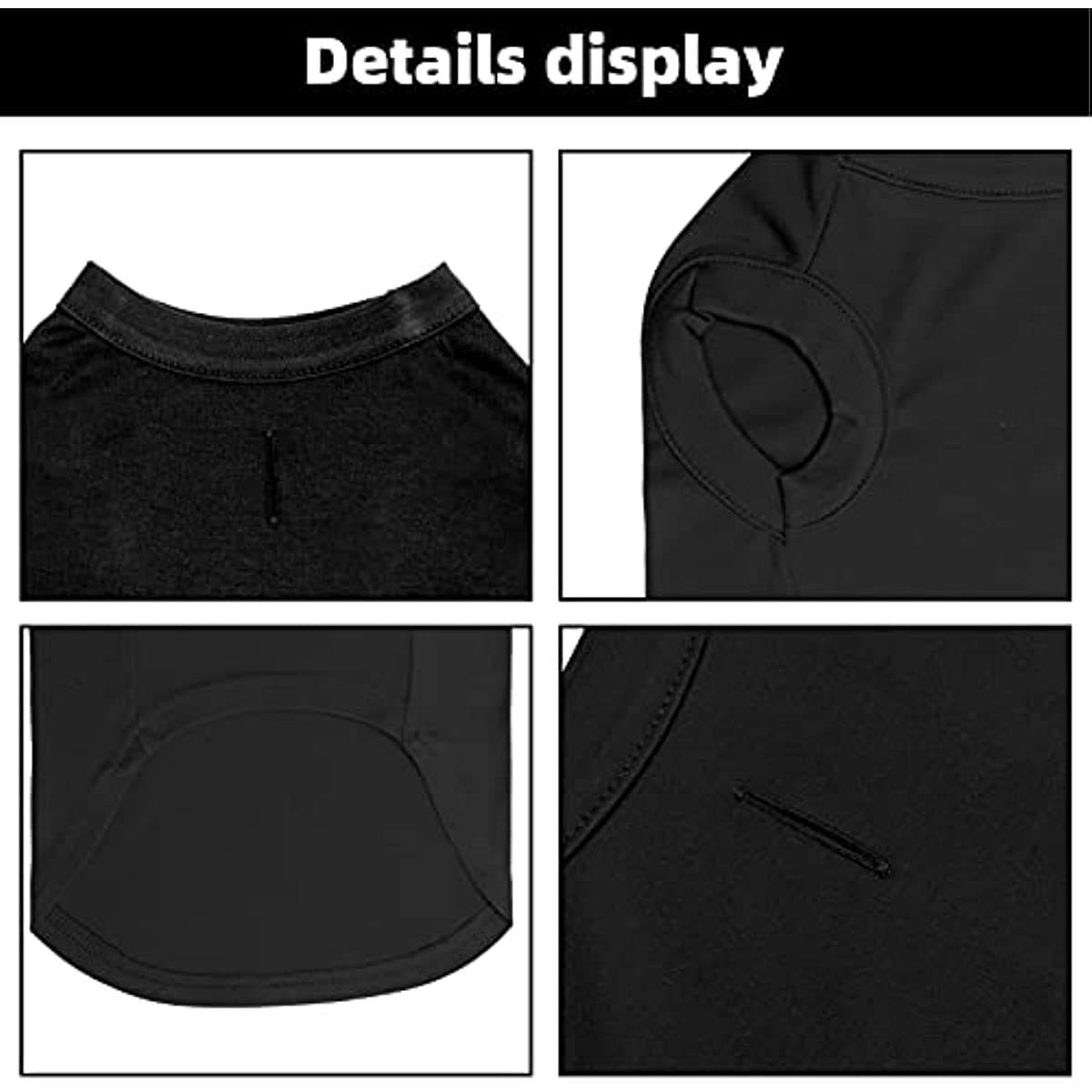 Soft Cotton Puppy T Shirts For Small Dogs Lightweight Tank Top Vest