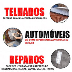 Waterproof Asphalt Sealed Tape Self Adhesive 10m