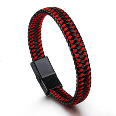 Vintage Cowhide Leather Multilayer Bracelet For Men