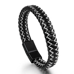 Vintage Cowhide Leather Multilayer Bracelet For Men
