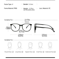 Oversized Light Blocking Glasses for Women