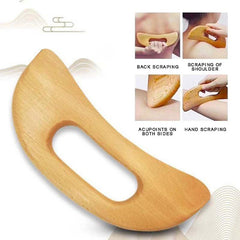 Wooden Gua Sha Tool Scraping Board for Massage Therapy