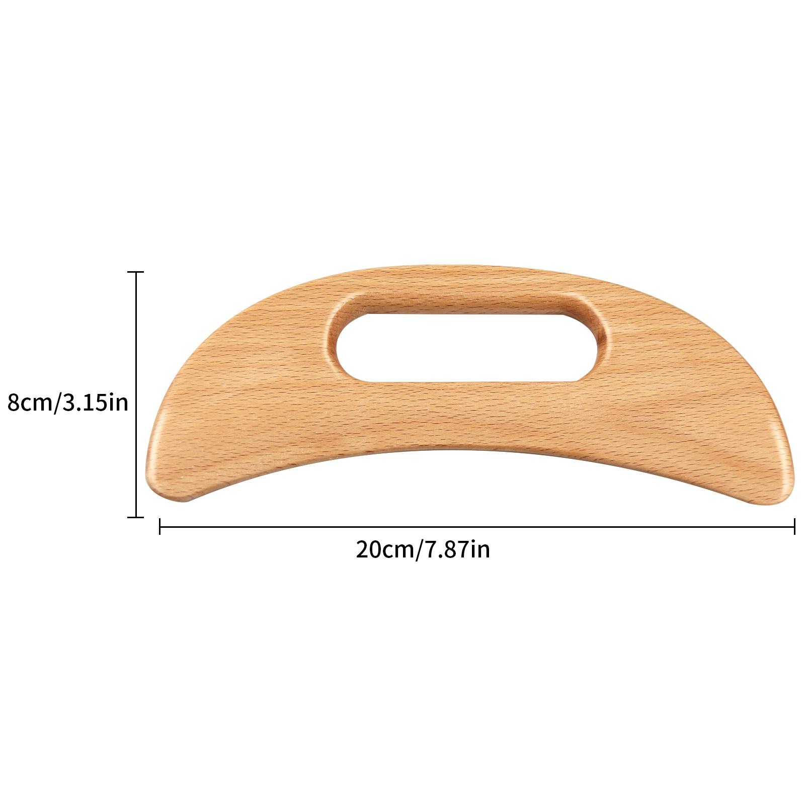Wooden Gua Sha Tool Scraping Board for Massage Therapy
