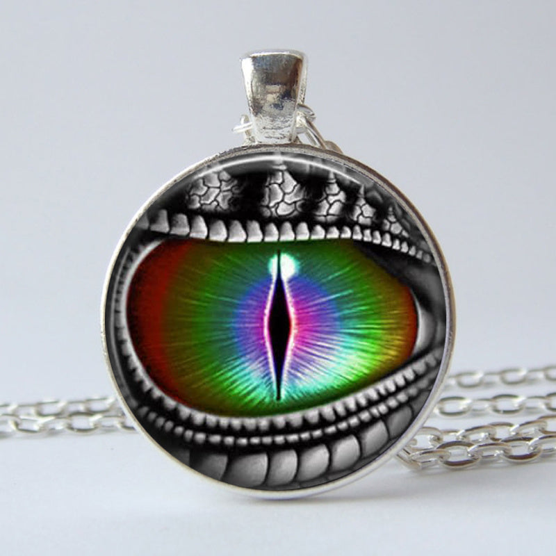 Dragon Eye Time Gemstone Keychain