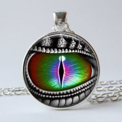 Dragon Eye Time Gemstone Keychain