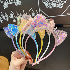 Cat Ears Crown Headband Hair Band for Costume Performance