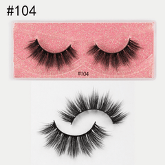 3D Mink Lashes Full Strip Cruelty Lash Makeup