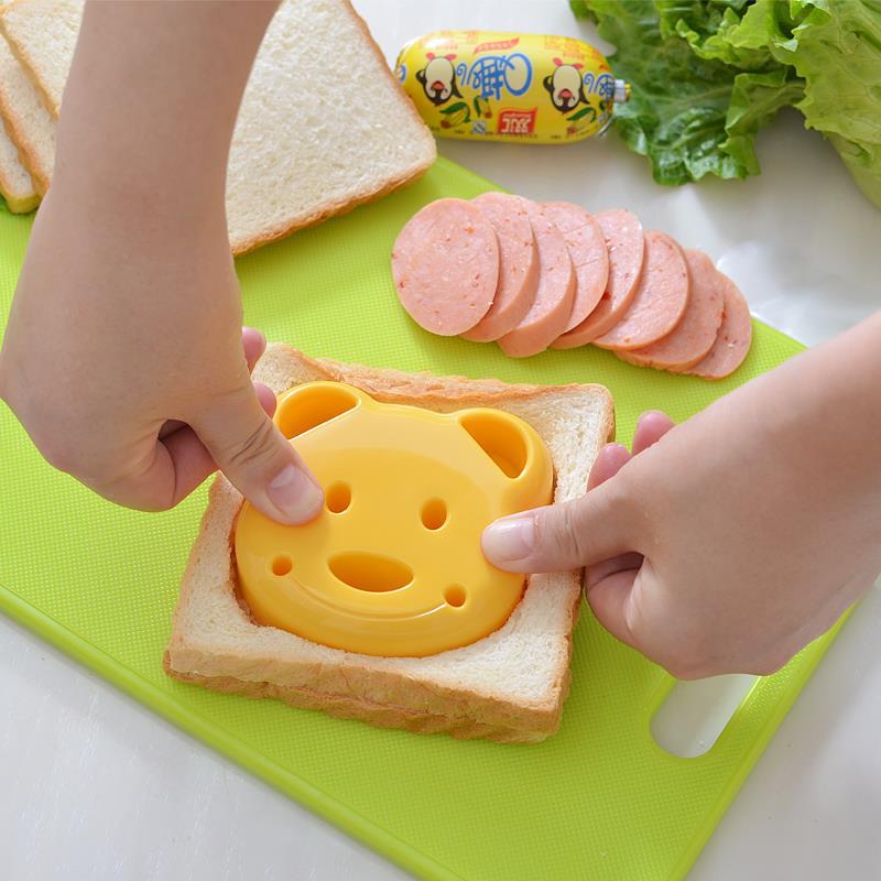 Bear Shaped Cutter Mold for Fun Meals