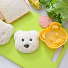 Bear Shaped Cutter Mold for Fun Meals