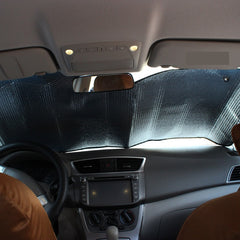 Car Double Sided Bubble Aluminum Foil Insulation Sun Blocking Curtain