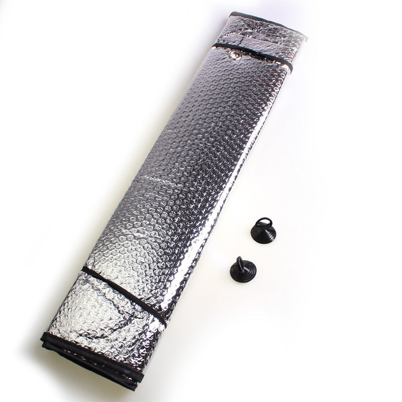 Car Double Sided Bubble Aluminum Foil Insulation Sun Blocking Curtain