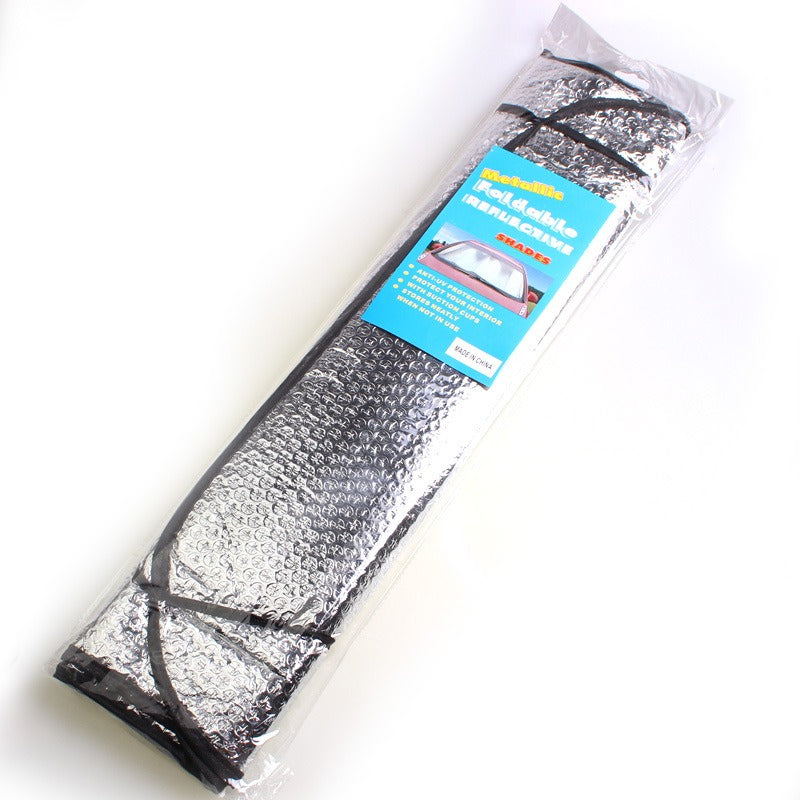 Car Double Sided Bubble Aluminum Foil Insulation Sun Blocking Curtain