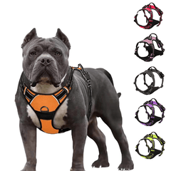 Reflective Dog Chest Strap Adjustable Pull Resistant Pet Vest