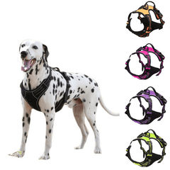 Reflective Dog Chest Strap Adjustable Pull Resistant Pet Vest