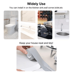 Waterproof Anti Mildew Tape for Kitchen & Bathroom Sink Gaps