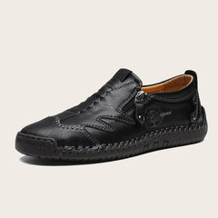 Men's Zipper Loafer Shoes Assorted Colors