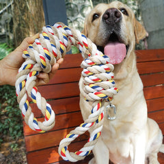 Large Dog Cotton Rope Toy Interactive Molar Toy