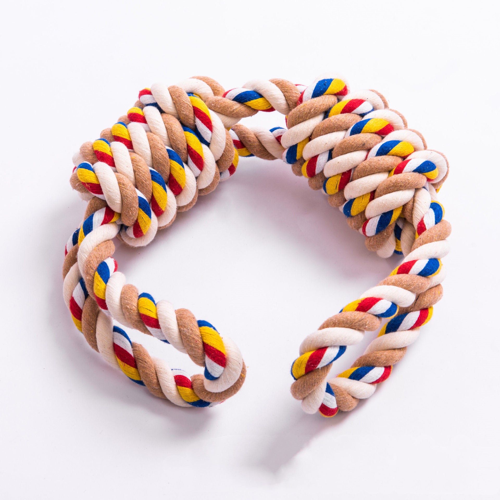 Large Dog Cotton Rope Toy Interactive Molar Toy
