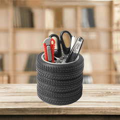 Unique Tire Model Pen Holder for Desk