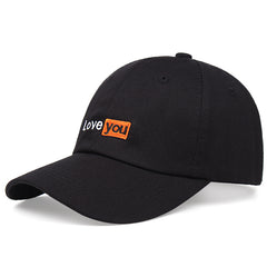 LOVE YOU Baseball Cap Outdoor Embroidered Snapback Sun Dad Hat