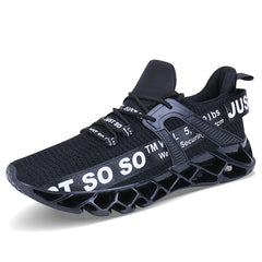 Men's Lightweight Knit Walking Shoes Non Slip Sneakers