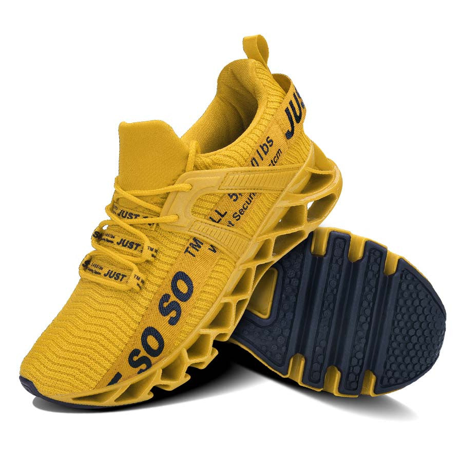 Men's Lightweight Knit Walking Shoes Non Slip Sneakers
