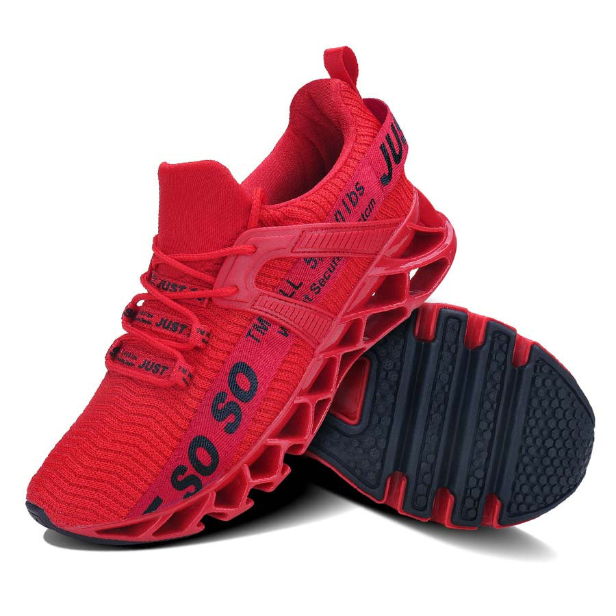 Men's Lightweight Knit Walking Shoes Non Slip Sneakers