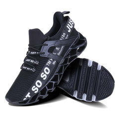 Men's Lightweight Knit Walking Shoes Non Slip Sneakers