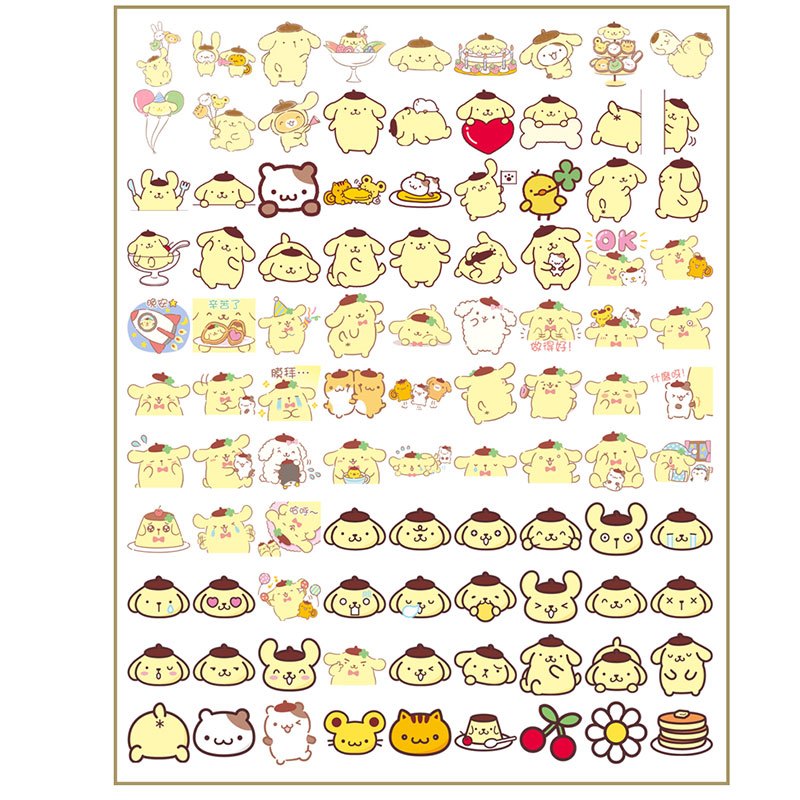 100 Dog Doodle Stickers for Kids DIY Projects & School Supplies