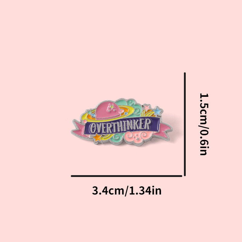 Creative Pop Enamel Pin Lapel Badges Brooch Funny Jewelry