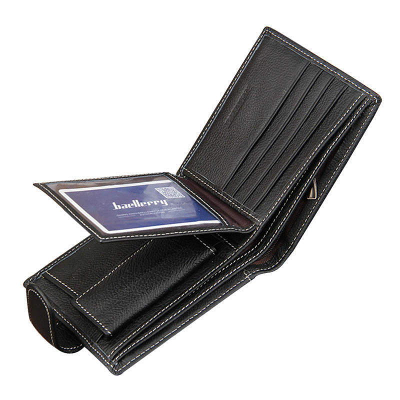 Leather Men's Wallet Coin Purse
