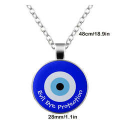 Evil Eye Protection Time Gemstone Keychain
