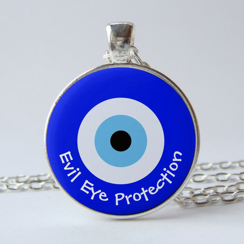 Evil Eye Protection Time Gemstone Keychain