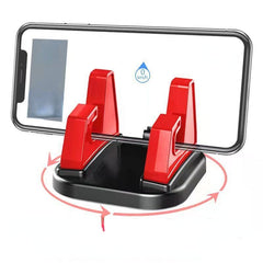 360 Rotary Car Phone Holder Silicone Car Pad Mat Slip Desk Phone Stand