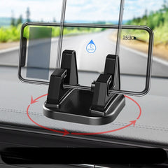 360 Rotary Car Phone Holder Silicone Car Pad Mat Slip Desk Phone Stand
