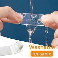 60pcs Clear Double Sided Adhesive Pads - Waterproof and Removable