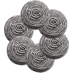 12pcs Stainless Steel Scrubber for Kitchen Bathroom and Floor