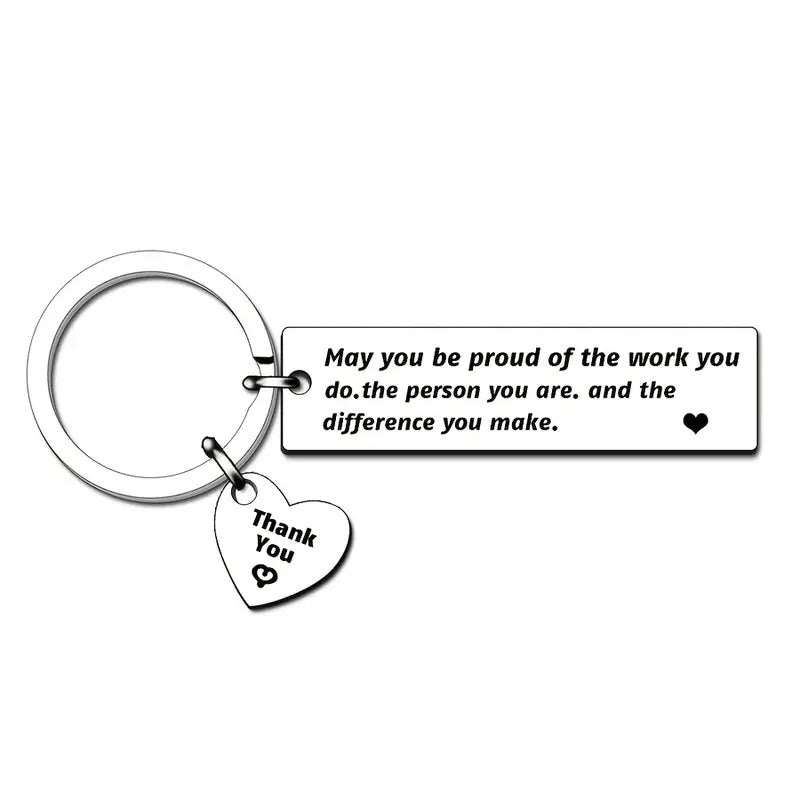 Stylish Letter Print Metal Bag Pendant for Gift