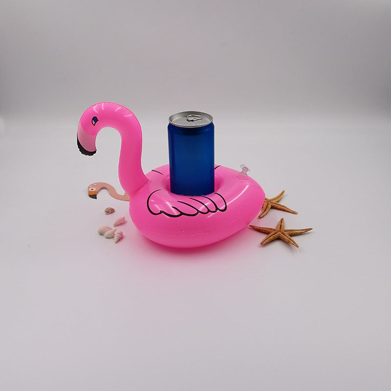 Flamingo Inflatable Drink Holder for Pool Parties
