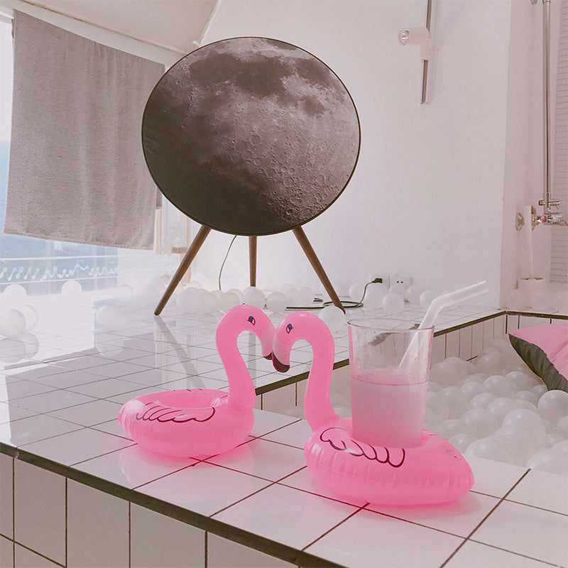 Flamingo Inflatable Drink Holder for Pool Parties