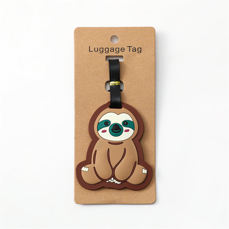 Silicon Travel Luggage Tag Creative Style ID Address Holder