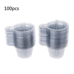 Epoxy Resin Jewelry Kit: 100pcs 40ML Cups & Silicone Mold