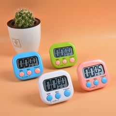 1pc Magnetic Kitchen Timer Countdown Stopwatch Cooking Baking