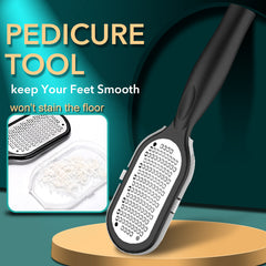 Professional Stainless Steel Callus Remover Foot File Scraper Pedicure Tool
