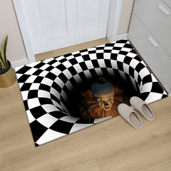 3D Illusion Trap Carpet - Creative Indoor Funny Decoration