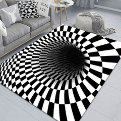3D Illusion Trap Carpet - Creative Indoor Funny Decoration