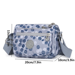 Women's Print Shoulder Bag Casual Coin Purse Messenger Bag